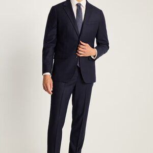 Bonobos Jetsetter Italian Flannel Suit Blue